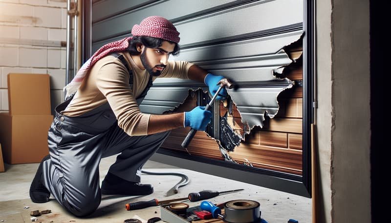 Garage Door Panel Replacement service in Miramar