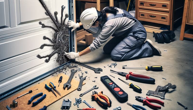 Garage Door Panel Replacement service in West Park